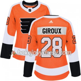 Dámské Hokejový Dres Philadelphia Flyers Claude Giroux 28 Adidas 2017-2018 Oranžová Authentic
